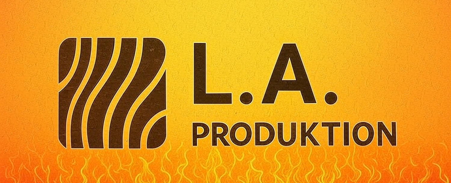 L.A. Produktion Logo